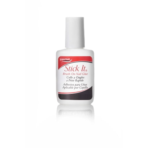 Pegamento Para Uñas Supernail Stick It Brush-On 15 Ml