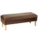 thumbnail image 3 of Banqueta Provenza Felpa 04 Chocolate, 3 of 5