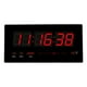 thumbnail image 1 of Reloj Digital Pared LED Grande Hora Fecha Temperatura Negro, 1 of 2