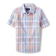 thumbnail image 1 of Camisa The Children's Place de manga corta con botones, rosa 7/8, 1 of 1