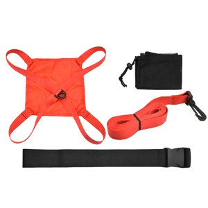 Ioensy - Cinturón De Resistencia Para Natación Con Paracaídas, Entrenamiento De Fuerza Para Natación Con Paracaídas M