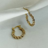 Collarbeauty - Aro Bañado En Oro 18K