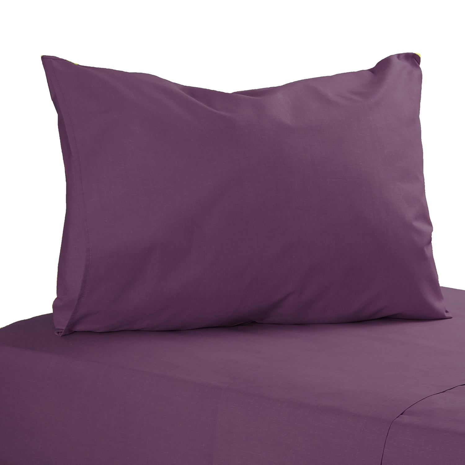 Sueño Blanco - Juego De Sabanas, Single, Color Morado Oscuro, 144 Hilos