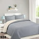 thumbnail image 1 of Cubrecama Quilt Sherpa 1 1/2 Plazas - Gris M924, 1 of 2