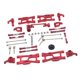 thumbnail image 4 of Kit De Piezas De Mejoras De Metal Para WLtoys 1:14 144001 1:12 124018 124019 Rojo, 4 of 5