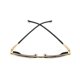 thumbnail image 3 of Gafas de sol Carrera 1069/S I46 negro mate con acentos dorados, 3 of 4