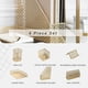 thumbnail image 2 of Set Organizador de Escritorio BLU MONACO Dorado 6 Piezas, 2 of 3