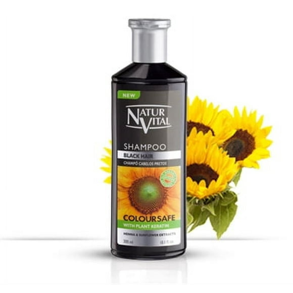 Natur Vital - Champú Negro (300 ml)