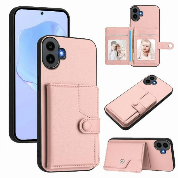 FOXDOCK Funda para Nothing CMF Phone 1 con Bloqueo RFID - Diseño Elegante con Cierre de Botón