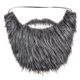 thumbnail image 1 of Barba y bigote falsos para disfraz Dress Up America gris 7 cm, 1 of 1