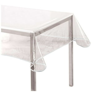 Oem - Mantel De Hule Plastico Mesa Rectangular Transparente 180Cm