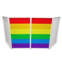 Prox Live Performance Gear - Cubierta De Fachada Scrims Prox Xf-Srnbw (2) Gay Pride Rainbow
