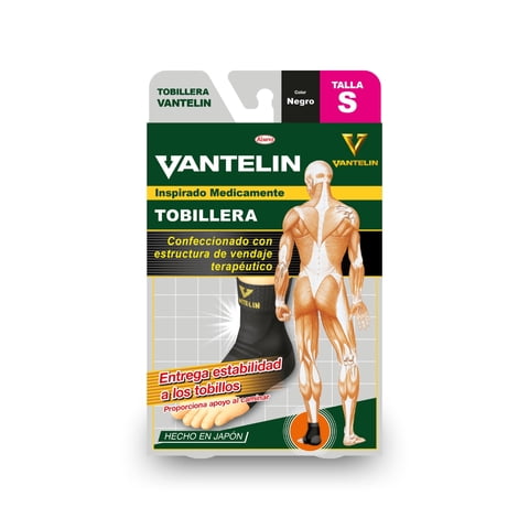 Tobillera Estabilizadora Vantelin S Negra