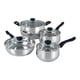 thumbnail image 1 of Oster Batería De Cocina Rametto Acero Inox 8 Piezas, 1 of 6
