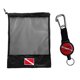 thumbnail image 5 of Buceo Cincha Gancho Cordón Aleta Clip Para Equipo Y Bolsa De Malla De Buceo Acero Inoxidable, 5 of 6