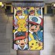 thumbnail image 1 of Pokmon Azh 3 Piece Sets Full/Queen Size - Reversible Microfiber Quilts with Shams Soft Lightweight Bedspread Coverlet Comforter for All Season Bed Sheets, 1 of 4