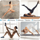 thumbnail image 5 of Calcetines Antideslizantes Yoga Pilates Set 3 Pares, 5 of 6