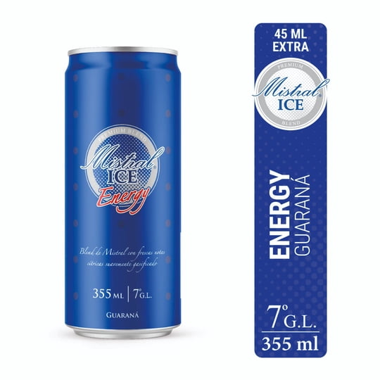 Cóctel Ice Energy Lata 355 ml Mistral