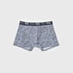 thumbnail image 4 of Bóxer Hombre Bipack Mix Print Negro/Gris Corona, 4 of 5