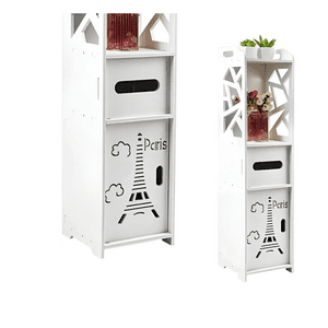 Genérico - Estante Paris Organizador De Baño Blanco