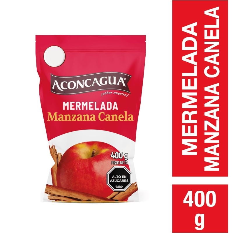 Mermelada Manzana Canela 400 g Aconcagua