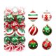 thumbnail image 3 of Bolas De Navidad Colgantes Bolas De Decoración Colgante Para Exteriores 30 Piezas Multicolor, 3 of 5