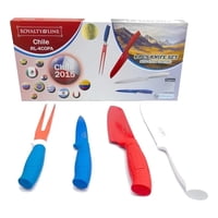 Royalty Line - Set De Cuchillos Y Tenedor 4Pza Antibacterial Rl-4Copa