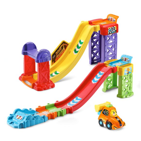 Juguete VTech Go! ¡Vamos! Smart Wheels 3 en 1 Launch and Go Raceway