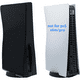 thumbnail image 2 of Funda protectora contra el polvo para PS5, funda protectora impermeable antiarañazos con corte de precisión para la consola PlayStation 5 Digital Edition y Ultra HD Edition-Negro, 2 of 9
