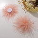 thumbnail image 1 of Tocado Corsage Suxumhao Plumas Naranja Claro 7" 2 Pzas, 1 of 4