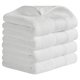 thumbnail image 1 of REGALWOVEN Juego de Toallas de Mano Sólidas para Baño, Toallas de Algodón Suaves y Absorbentes para Spa, Baño, Gimnasio, Cocina Blanco 4 Piezas, 1 of 5