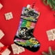 thumbnail image 4 of JoJo's Bizarre Adventure Tema: Calcetines de Navidad, fino lino blanco para colgar en escaleras y chimenea, decoración navideña para el hogar, regalo de Navidad. 45cm × 32cm, 4 of 5