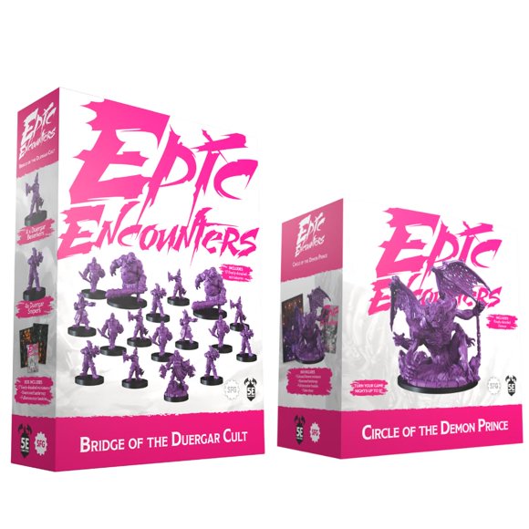 Steamforged Games Encuentros Épicos: Círculo del Príncipe Demonio y Puente del Culto Duergar