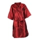 thumbnail image 3 of Capa De Corte De Pelo Con Cinturón Ajustable, Batas De Kimono Para Centro De Belleza, Peluquero De Mascotas, Color Rojo, 3 of 5