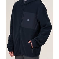 Poleron Escolar Micropolar Niño Cierre Y Gorro T.6 A 10 - Polemic