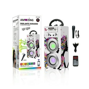 Amazing - Parlante Karaoke Hip-Hop/ Mic Sp-K08 Floral