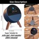 thumbnail image 4 of Soporte de madera para despertador inteligente Echo Spot (2024), color nogal, 4 of 7