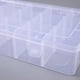 thumbnail image 4 of Caja organizadora de plástico frymmx, paquete de 2, 15 compartimentos, 4 of 5