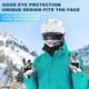 thumbnail image 3 of Gafas de esquí antivaho con protección UV 100 % para snowboard y esquí (blancas), 3 of 7