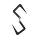 thumbnail image 4 of Gancho De Metal Resistente S Ganchos Para Colgar Utilitarios Almacenamiento Para Acampar Al Aire Libre Negro, 4 of 5