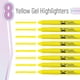 thumbnail image 2 of Iluminadores bíblicos en gel Mr. Pen No Bleed Yellow (paquete de 8), 2 of 9