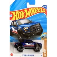 Auto Diecast Mattel Hot Wheels Ford F-150 Raptor 2017 Azul