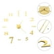 thumbnail image 2 of Reloj Pared 3D Grande Decoración Dorado Sin Marco Jhn, 2 of 3