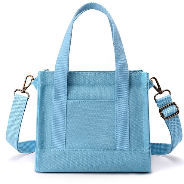 Mini bolso de mano para mujer, bandolera de lona, bolso de mano, bandolera, bolsos de hombro y carteras.