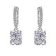 thumbnail image 1 of Aretes Colgantes de Oro de 8 Quilates para Mujer Corte Radiante 5A CZ Hielo Triturado Diamante Simulado Aretes Colgantes Hipoalergénicos de Plata Esterlina, 1 of 3