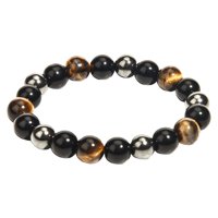Magideal - Pulsera De Cuentas Unisex Con Cuentas Redondas Para Fiestas De Disfraces De Verano Y Navidad. 10 Mm