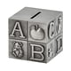 thumbnail image 1 of Pewter ABC Block Bank Creative Gifts International Silver, 1 of 4