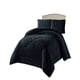 thumbnail image 1 of Cobertor Texturizada De Invierno Diseño 01 Plaza Y Media Negro, 1 of 4