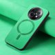 thumbnail image 3 of Magnetic Slim Case for Realme 13 Pro Plus 5G with Camera Guard & Anti-Scratch Back Green, 3 of 6