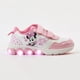 thumbnail image 1 of Zapatilla Luces Niña Corazones Minnie Rosado Disney, 1 of 4